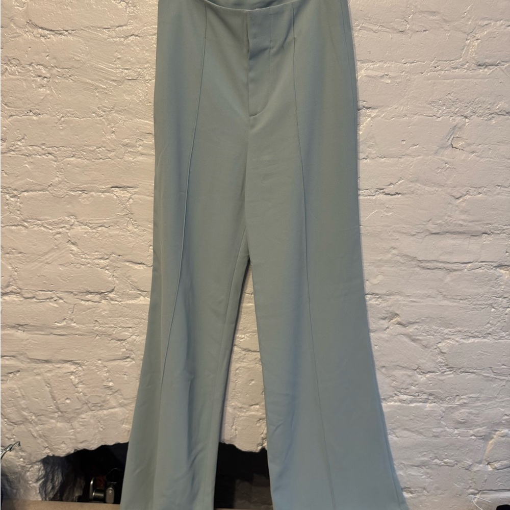 Alice & Olivia Seafoam Green Pants